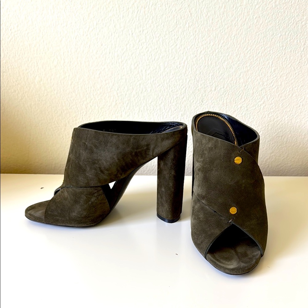 Tom Ford - Elegant Olive Green Women's Heels